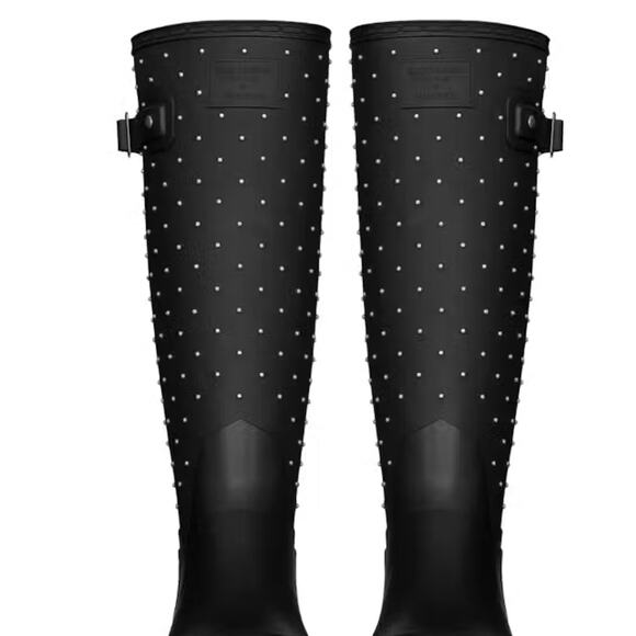 Saint Laurent x Hunter Studded Rain Boots Size‎ 9 - Picture 8 of 16